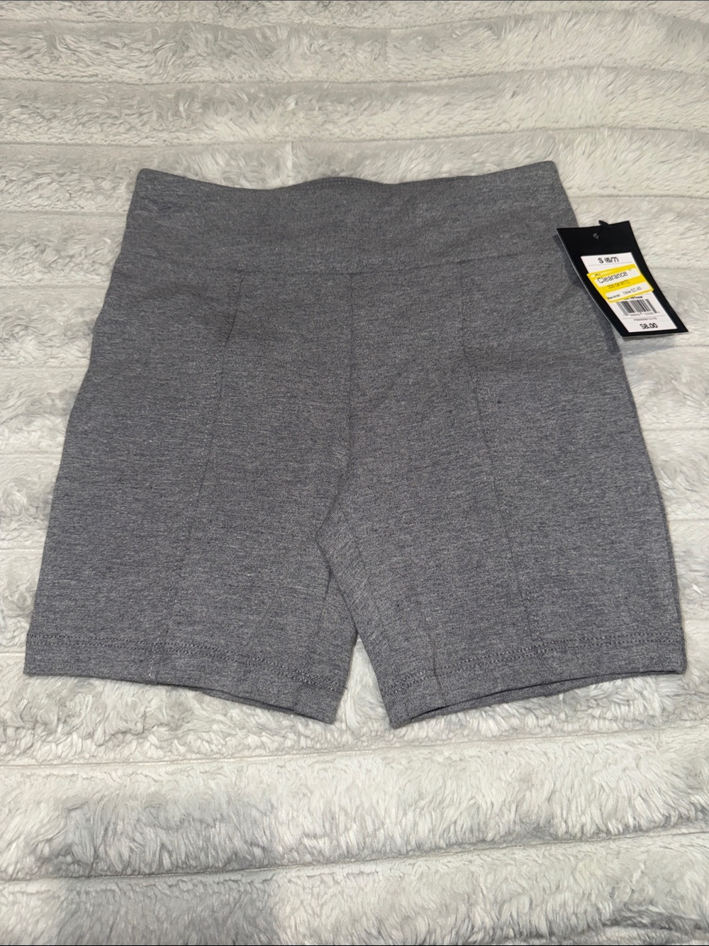 Target Gray Seamless Bike Shorts with Tag